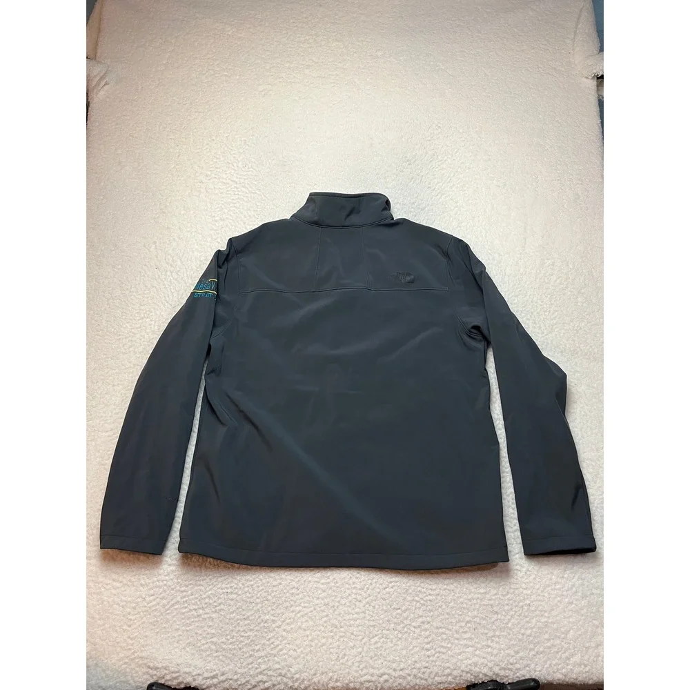 The North Face Jacket Mens L Black Apex Bionic Softshell MesaLabs Corporate Logo